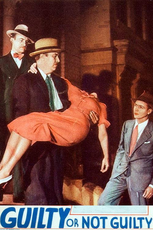 Guilty or Not Guilty 1932 official movie poster