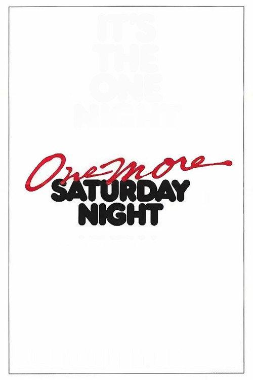 One More Saturday Night 1986 official movie poster