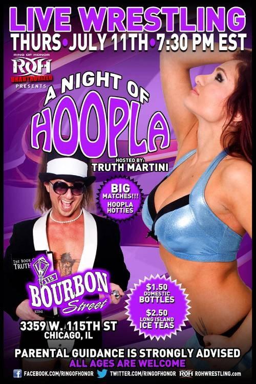 ROH: A Night of Hoopla 2013 official movie poster