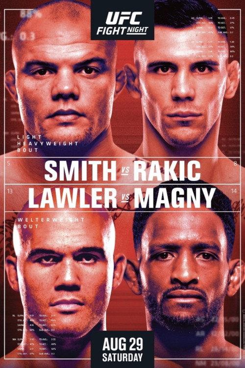 UFC Fight Night 175: Smith vs. Rakic 2020 official movie poster