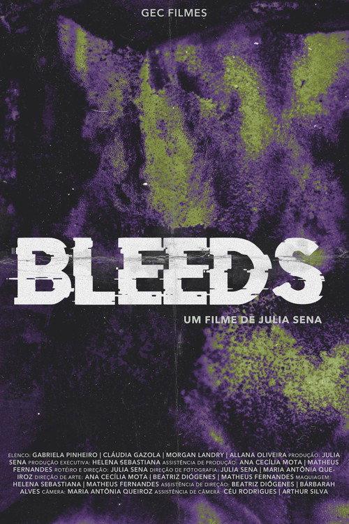 Bleeds 2024 official movie poster