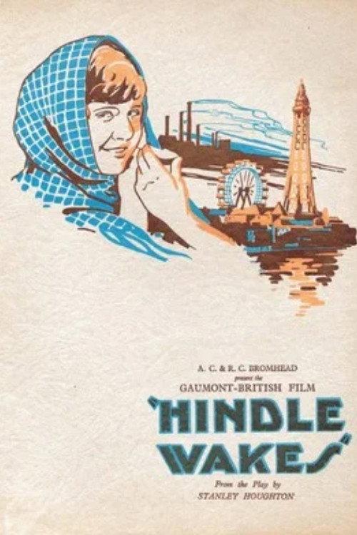 Hindle Wakes 1927 official movie poster