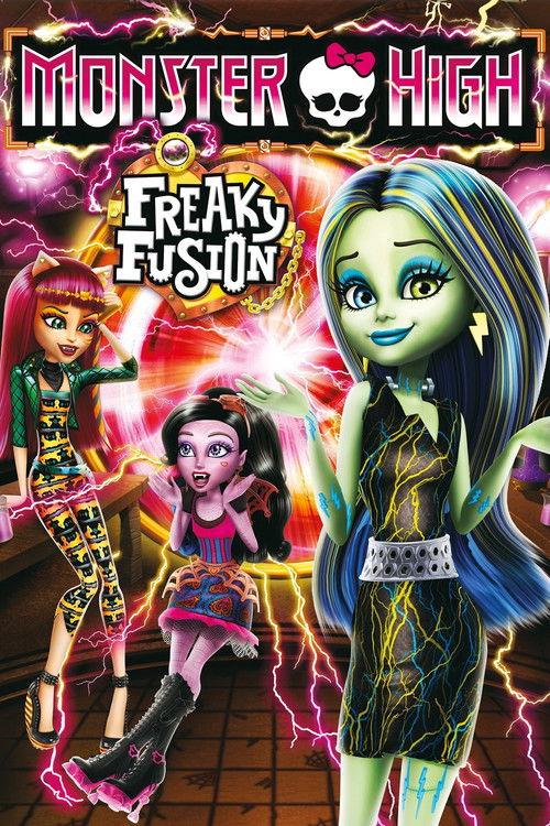 Monster High: Freaky Fusion 2014 official movie poster