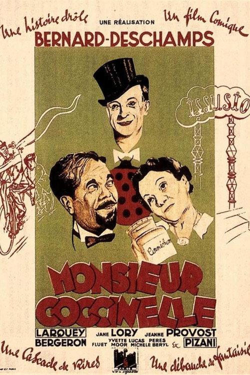 Monsieur Coccinelle 1938 official movie poster