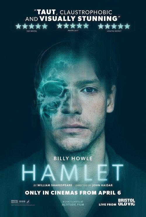 Hamlet: Bristol Old Vic Live 2023 official movie poster