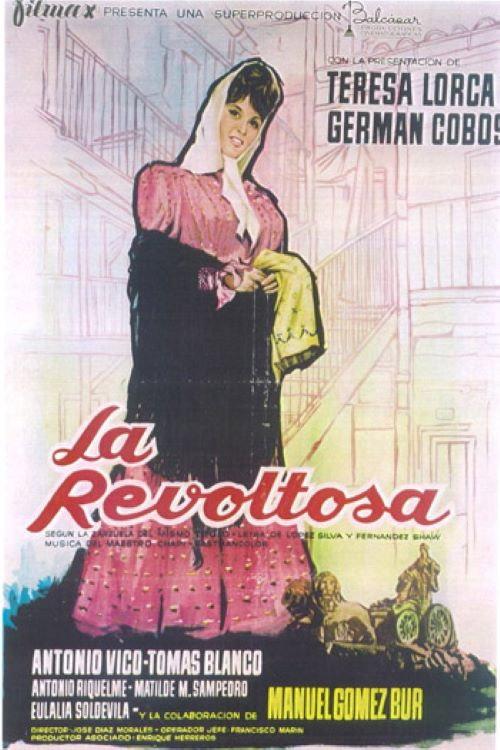 La revoltosa 1963 official movie poster