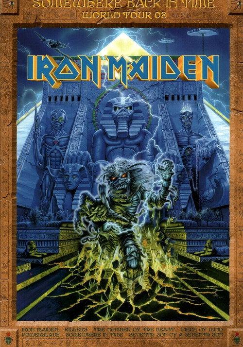 Iron Maden - Somewhere Back in Time World Tour '08, Mumbai India 2008 official movie poster