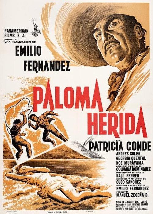 Paloma herida 1963 official movie poster
