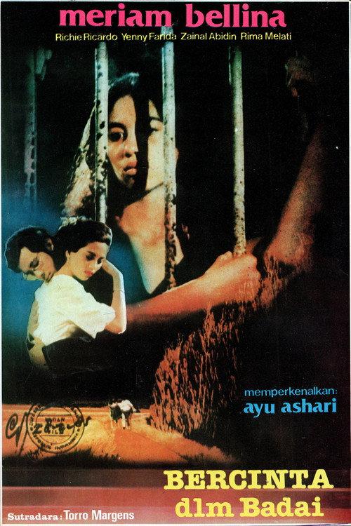 Bercinta dalam Badai 1984 official movie poster