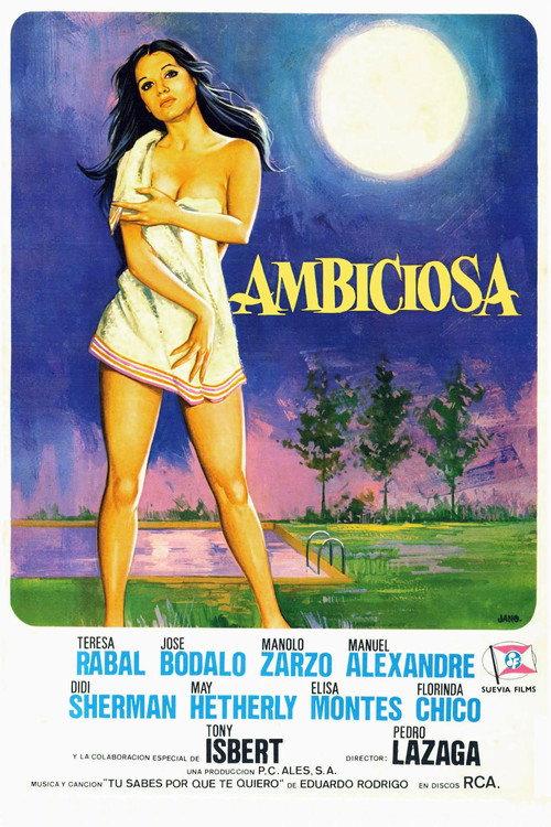 Ambiciosa 1976 official movie poster