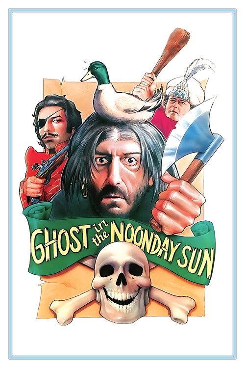 Ghost in the Noonday Sun 1973 official movie poster
