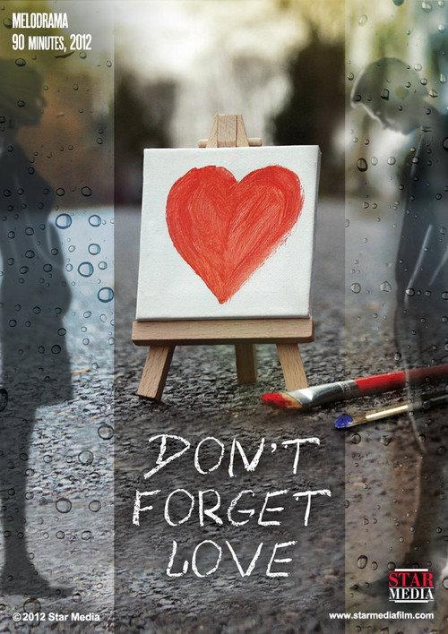 Don't Forget Love 2013 official movie poster