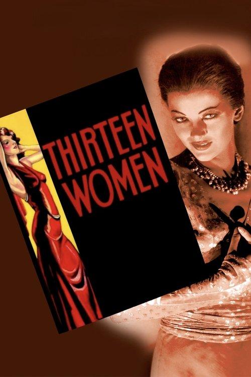 Thirteen Women 1932 official movie poster