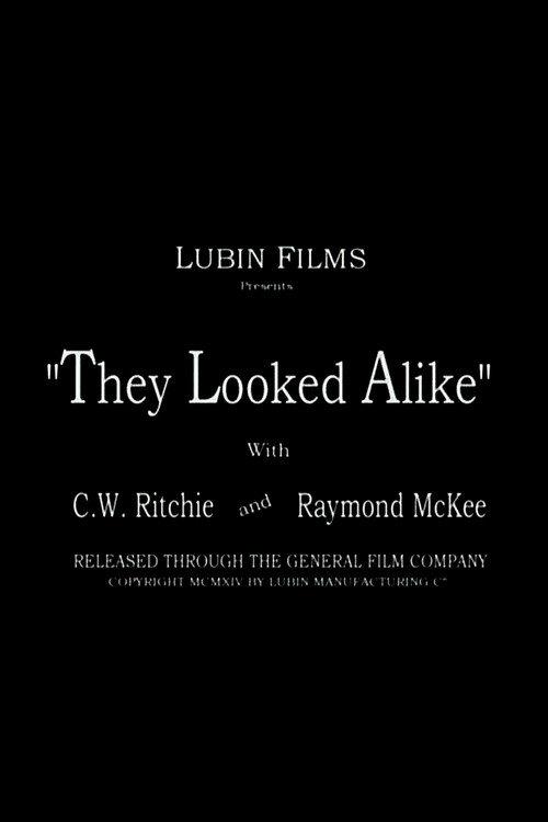 They Looked Alike 1915 official movie poster