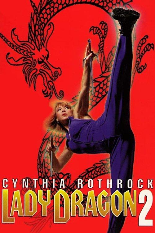 Lady Dragon 2 1993 official movie poster