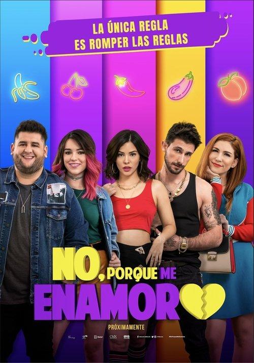 No, porque me enamoro 2020 official movie poster