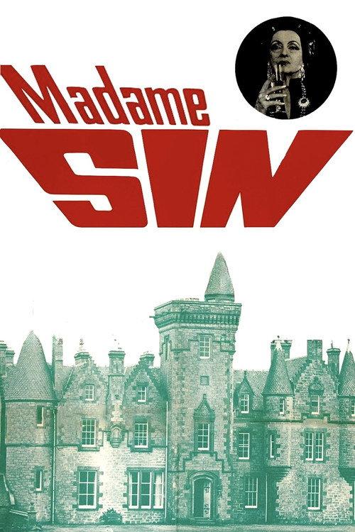 Madame Sin 1972 official movie poster