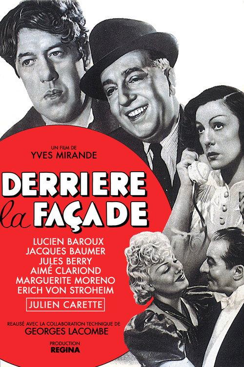 Behind the Facade 1939 official movie poster
