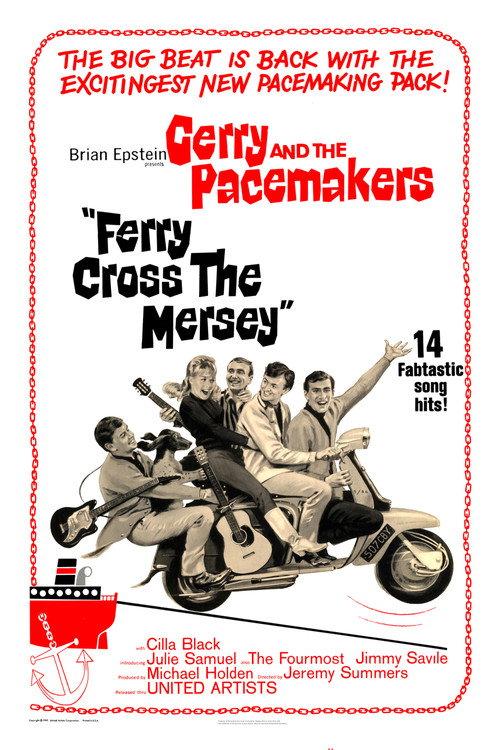 Ferry Cross the Mersey 1965 official movie poster
