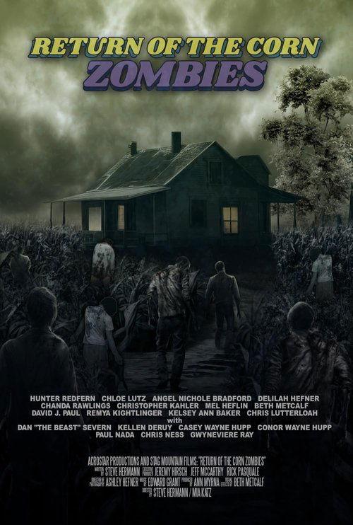Return of the Corn Zombies 2025 official movie poster