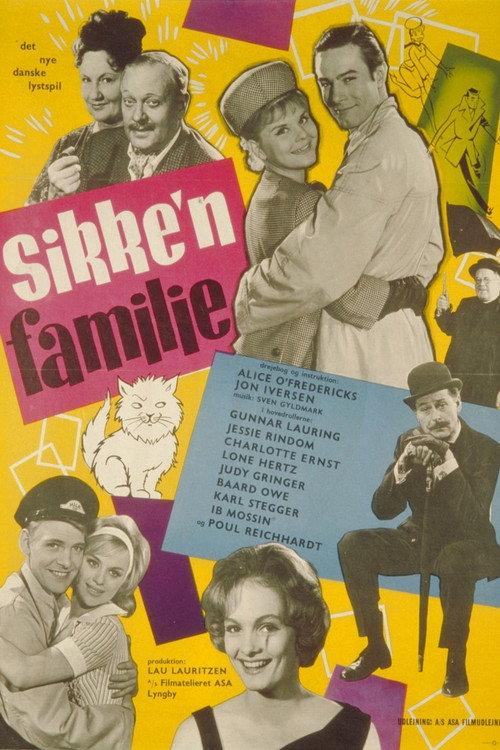 Sikke'n familie 1963 official movie poster