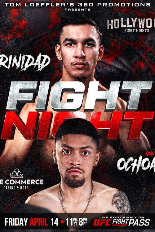 Hollywood Fight Night: Trinidad vs. Ochoa 2023 official movie poster