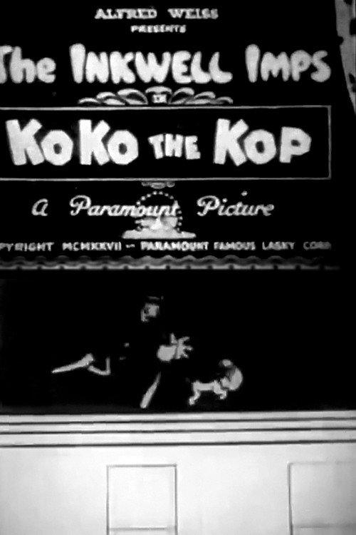 KoKo the Kop 1927 official movie poster