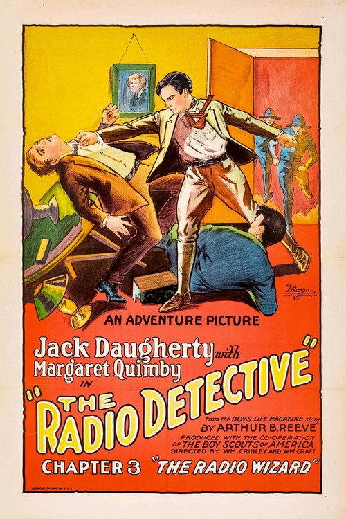The Radio Detective 1926 official movie poster