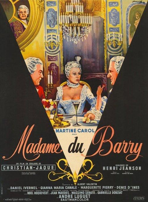 Madame du Barry 1954 official movie poster