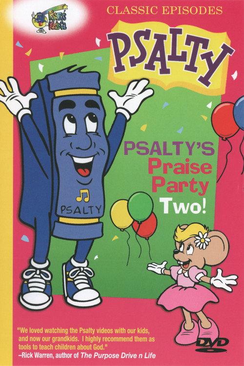 Psalty's Praise Party Two! 1996 official movie poster