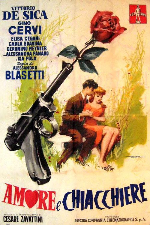 Love and Chatter 1958 official movie poster
