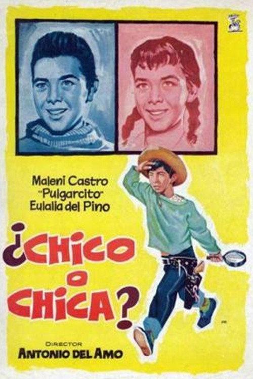 ¿Chico o chica? 1962 official movie poster