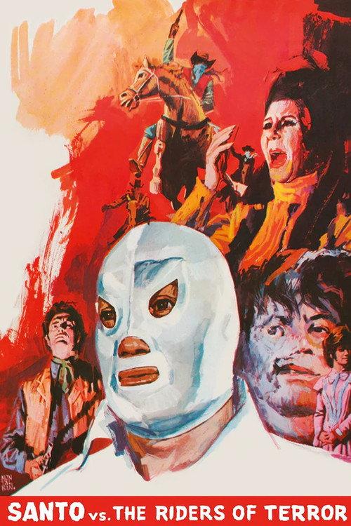 Santo vs. the Riders of Terror 1970 official movie poster
