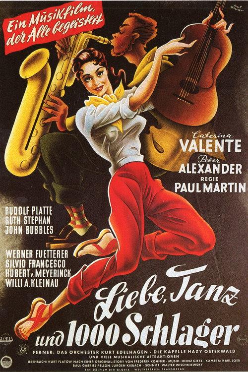 Love, Dance, and 1000 Songs 1955 official movie poster
