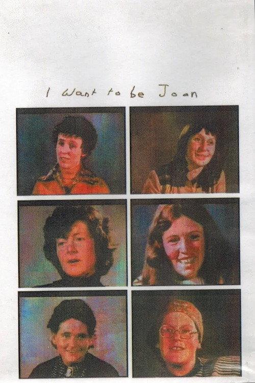 I want to be Joan 1977 official movie poster