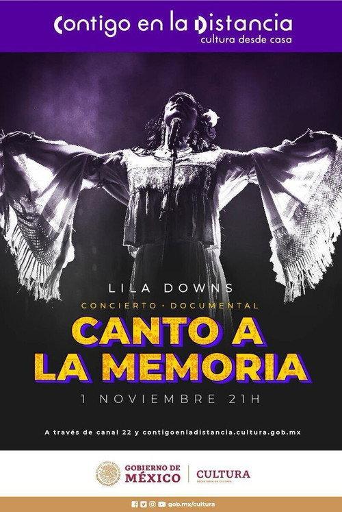 Canto a La Memoria 2020 official movie poster