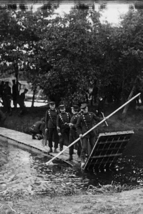 Engineers Building a Temporary Bridge 1907 official movie poster