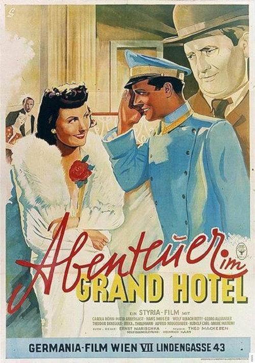 Adventure in the Grand Hotel 1943 official movie poster