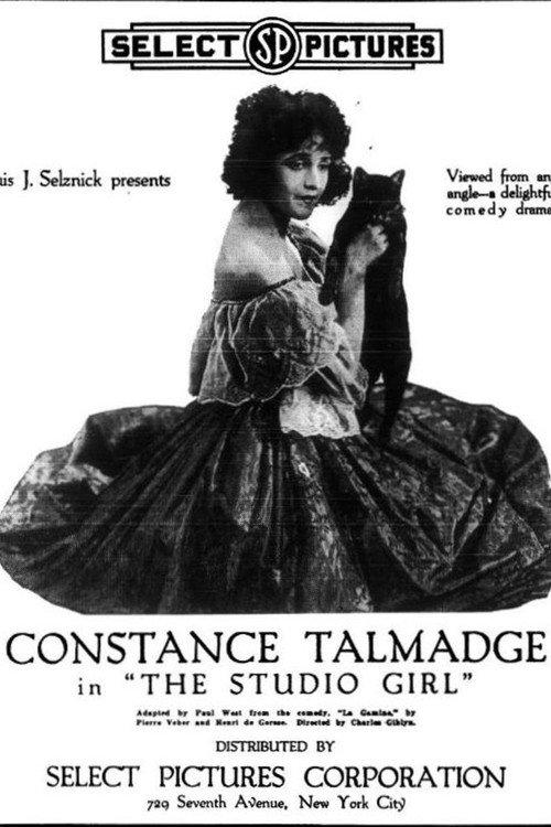 The Studio Girl 1918 official movie poster