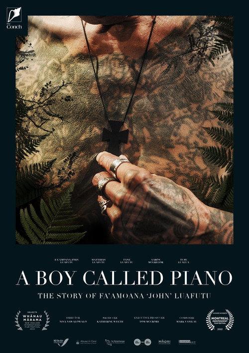 A Boy Called Piano - The Story of Fa'amoana 'John' Luafutu 2022 official movie poster
