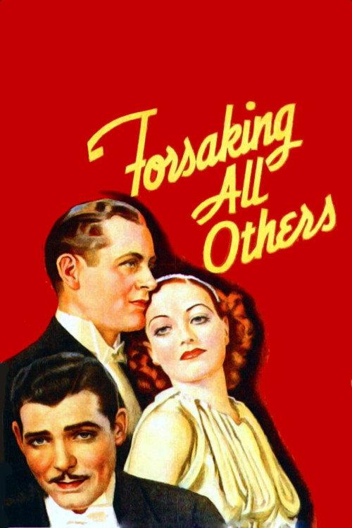 Forsaking All Others 1934 official movie poster