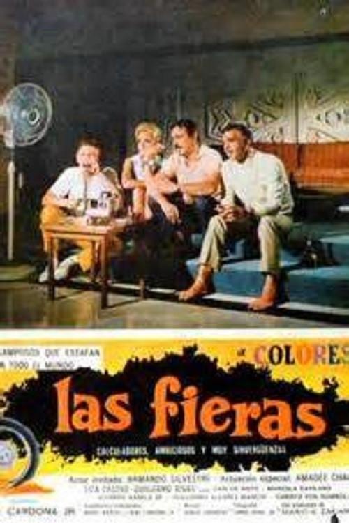 Las Fieras 1969 official movie poster