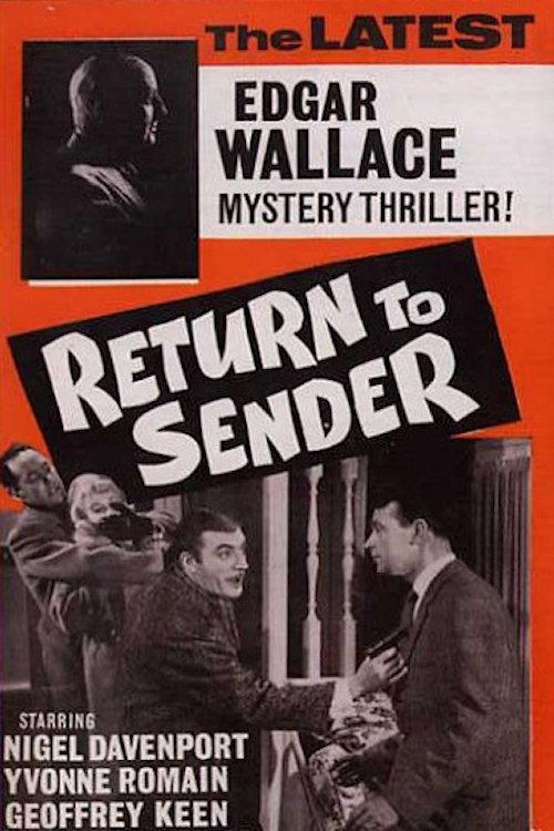 Return to Sender 1963 official movie poster