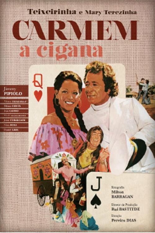 Carmem, a Cigana 1976 official movie poster