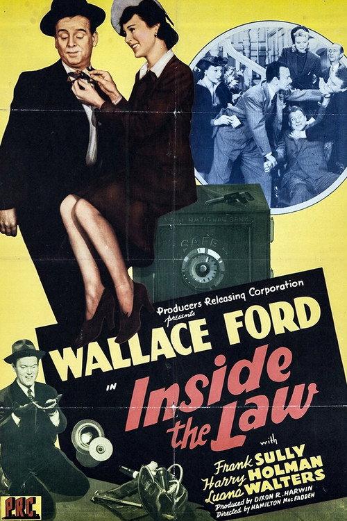 Inside the Law 1942 official movie poster