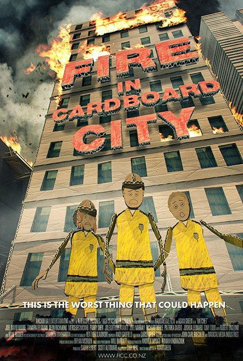 Fire in Cardboard City 2017 official movie poster