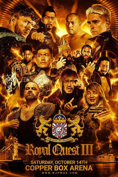 NJPW Royal Quest III 2023 official movie poster