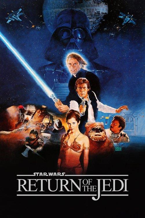 Return of the Jedi 1983 official movie poster