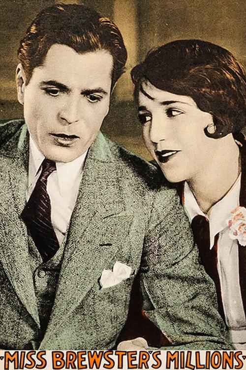 Miss Brewster's Millions 1926 official movie poster