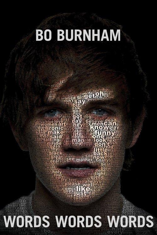 Bo Burnham: Words, Words, Words 2010 official movie poster